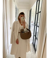 Splendid x Cella Jane Blog Long Sleeve V-Neck Sweater Maxi Dress