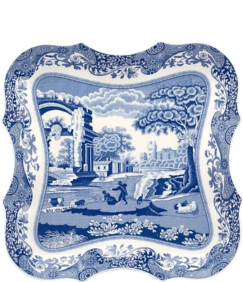 Spode Blue Italian Chinoiserie 14#double; Devonia Tray