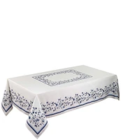 Spode Portofino Blue Floral Tablecloth