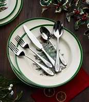 Spode Christmas Tree 20-Piece Stainless Steel Flatware Set
