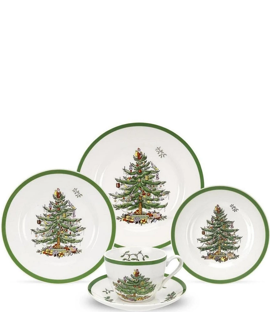 Spode Christmas Tree 5-Piece Place Setting