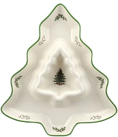 Spode Christmas Tree Chip & Dip