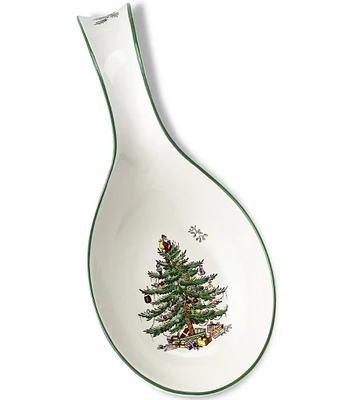 Spode Christmas Tree Collection Spoon Rest