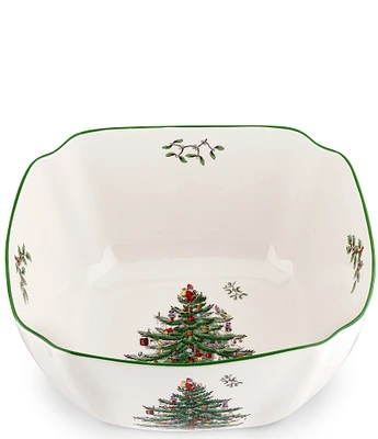 Spode Christmas Tree Large Square Bowl