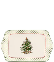 Spode Christmas Tree Polka Dot 12#double; Tray