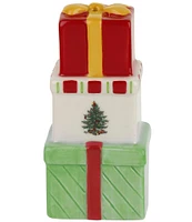 Spode Christmas Tree Santa Salt & Pepper Gift Boxed