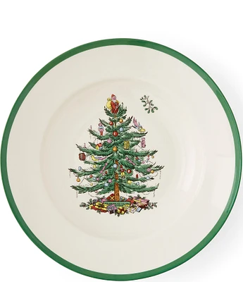 Spode Christmas Tree Soup Plates, Set of 4