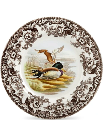 Spode Festive Fall Collection Woodland Mallard Dinner Plate