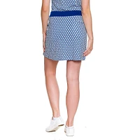 Sport Haley Bridget Printed Pull-On Contrast Waist Coordinating Skort