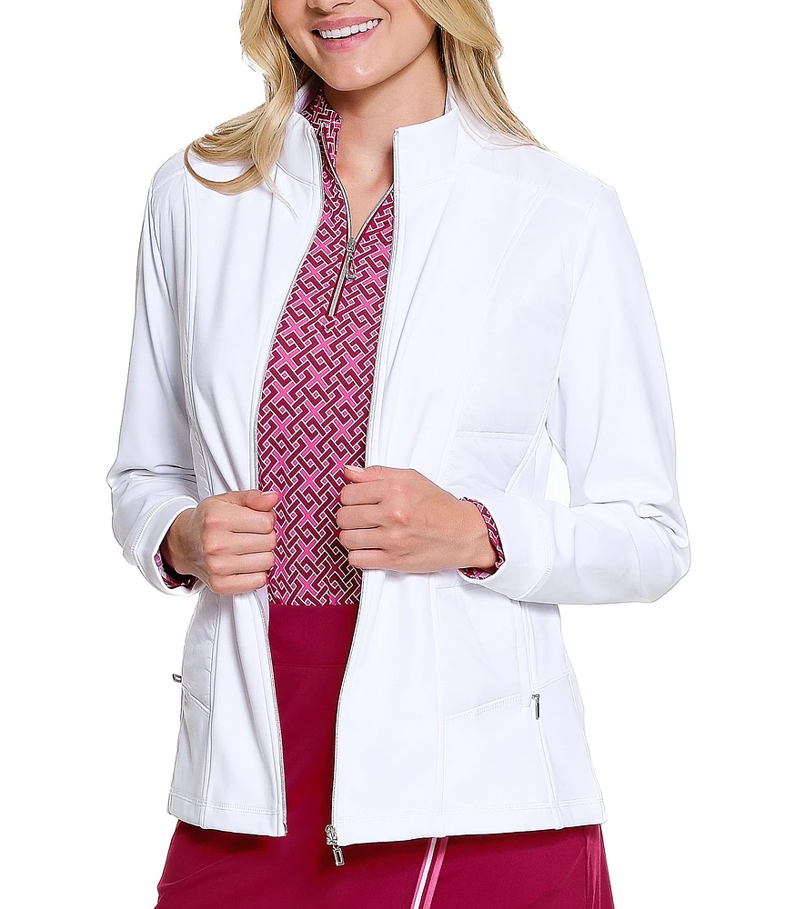 Sport Haley Elevation Knit Zip Front Jacket