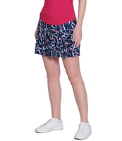 Sport Haley Kerry Printed A-Line Pull-On Skirt