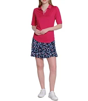 Sport Haley Kerry Printed A-Line Pull-On Skirt