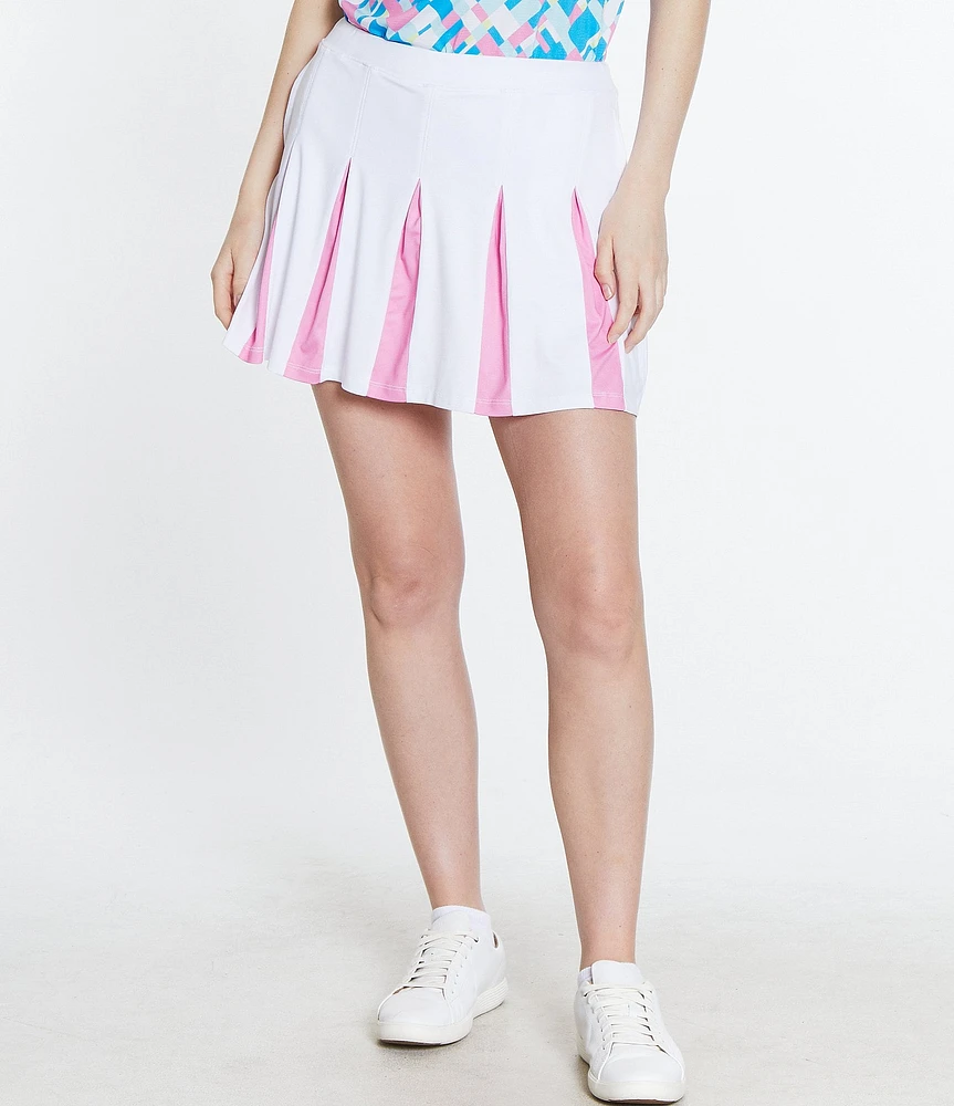 Sport Haley Pull On Contrast Pleated Skirt