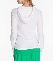 Sport Haley Seamless Long Sleeve Hoodie Pullover