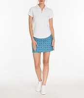 Sport Haley Short Sleeve Quarter Zip Collared Polo