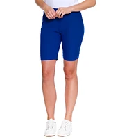 Sport Haley Solid Pull-On Pocket 9#double; Short