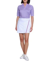 Sport Haley Tilly Angled Stripe Trim Detail Pull-On Skirt