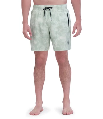 Spyder Luke Print 7#double; Inseam Volley Swim Trunks