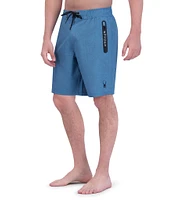 Spyder Topo Print 9#double; Inseam Board Shorts