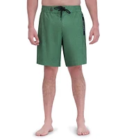 Spyder Topo Print 9#double; Inseam Board Shorts