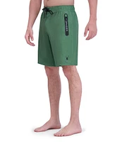 Spyder Topo Print 9#double; Inseam Board Shorts