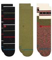 Stance Greetings Crew Dress Socks 3-Pack