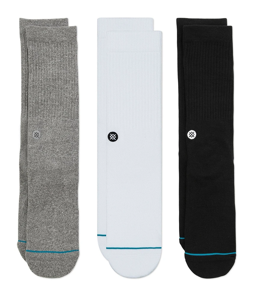 Stance Icon Crew Socks 3-Pack