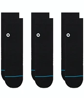 Stance Big & Tall Icon Quarter Socks 3-Pack