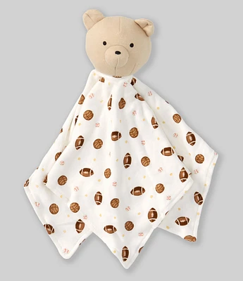 Starting Out Baby Boys Football Print Bear Lovie