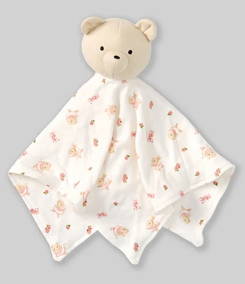 Starting Out Baby Girls Ballet Print Bear Lovey