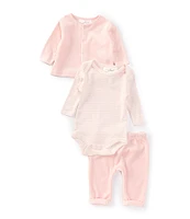 Starting Out Baby Girls Newborn-9 Months 3-Piece Velour Take-Home Set