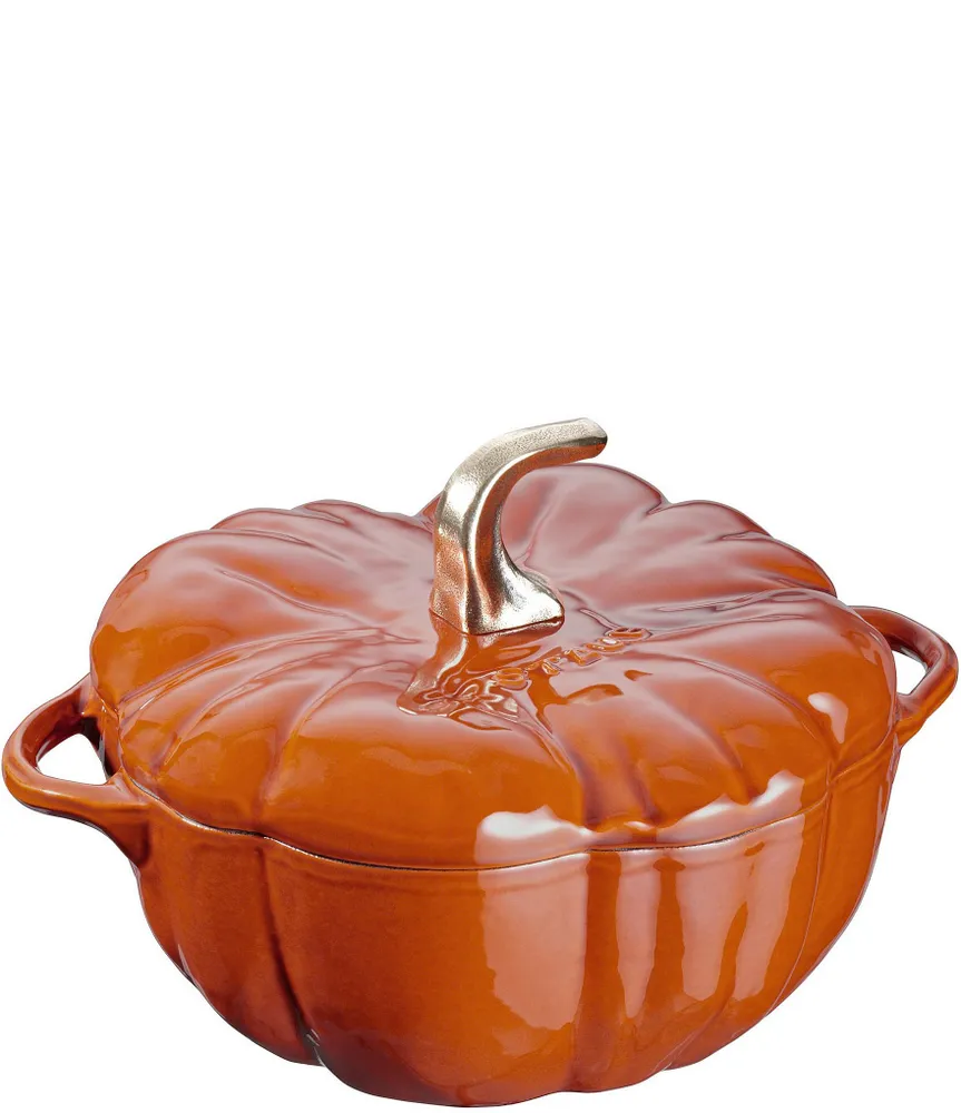 Staub Cast Iron 3.5 QT Pumpkin Cocotte