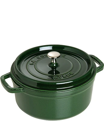 Staub Cast-Iron 5.5 QT Round Cocotte