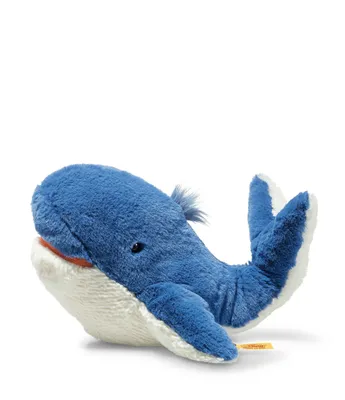 Steiff Tory Blue Whale 11#double; Plush