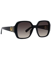 Stella McCartney Women's S-Wave 59mm Rectangle Sunglasses