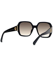 Stella McCartney Women's S-Wave 59mm Rectangle Sunglasses