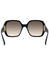 Stella McCartney Women's S-Wave 59mm Rectangle Sunglasses