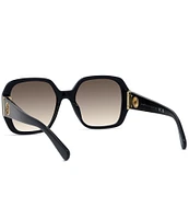 Stella McCartney Women's S-Wave 59mm Rectangle Sunglasses