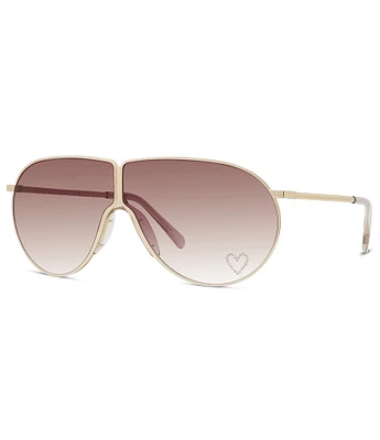 Stella McCartney Women's SC40064 99mm Pilot Sunglasses