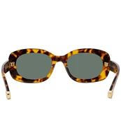 Stella McCartney Women's Stella 52mm Fire Havana Oval Sunglasses