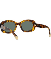 Stella McCartney Women's Stella 52mm Fire Havana Oval Sunglasses