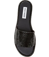 Steve Madden Achieve Rhinestone Slide Sandals