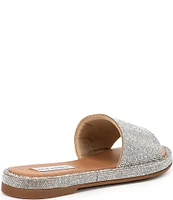 Steve Madden Achieve Rhinestone Slide Sandals