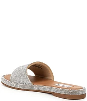 Steve Madden Achieve Rhinestone Slide Sandals