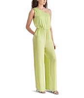 Steve Madden Adele One Shoulder Sleeveless Jumpsuit