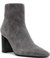 Steve Madden Aidan Suede Block Heel Booties