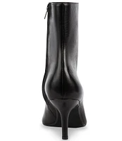 Steve Madden Alston Leather Pointed Toe Dress Booties