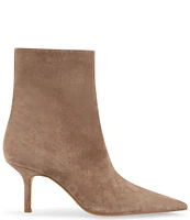 Steve Madden Alston Suede Pointed Toe Dress Booties