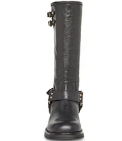 Steve Madden Astor Leather Moto Engineer Boots