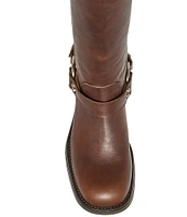 Steve Madden Astor Leather Moto Engineer Boots